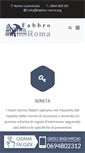 Mobile Screenshot of fabbro-roma.org
