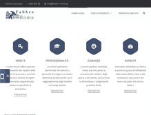 Tablet Screenshot of fabbro-roma.org